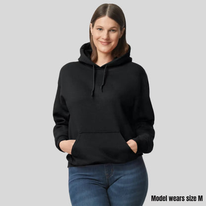 Wolf Graphic Hoodie - Animal Print Hooded Sweatshirt