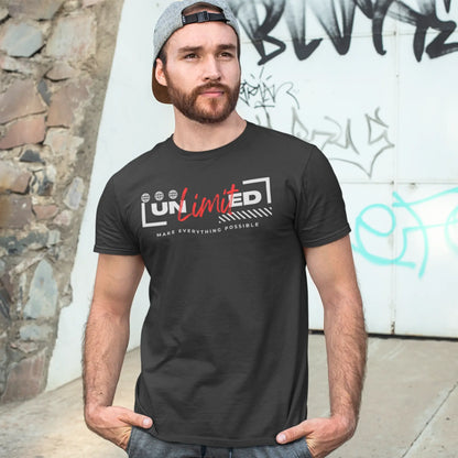 Unlimited Graphic Tee - Empowering Motivational T-Shirt