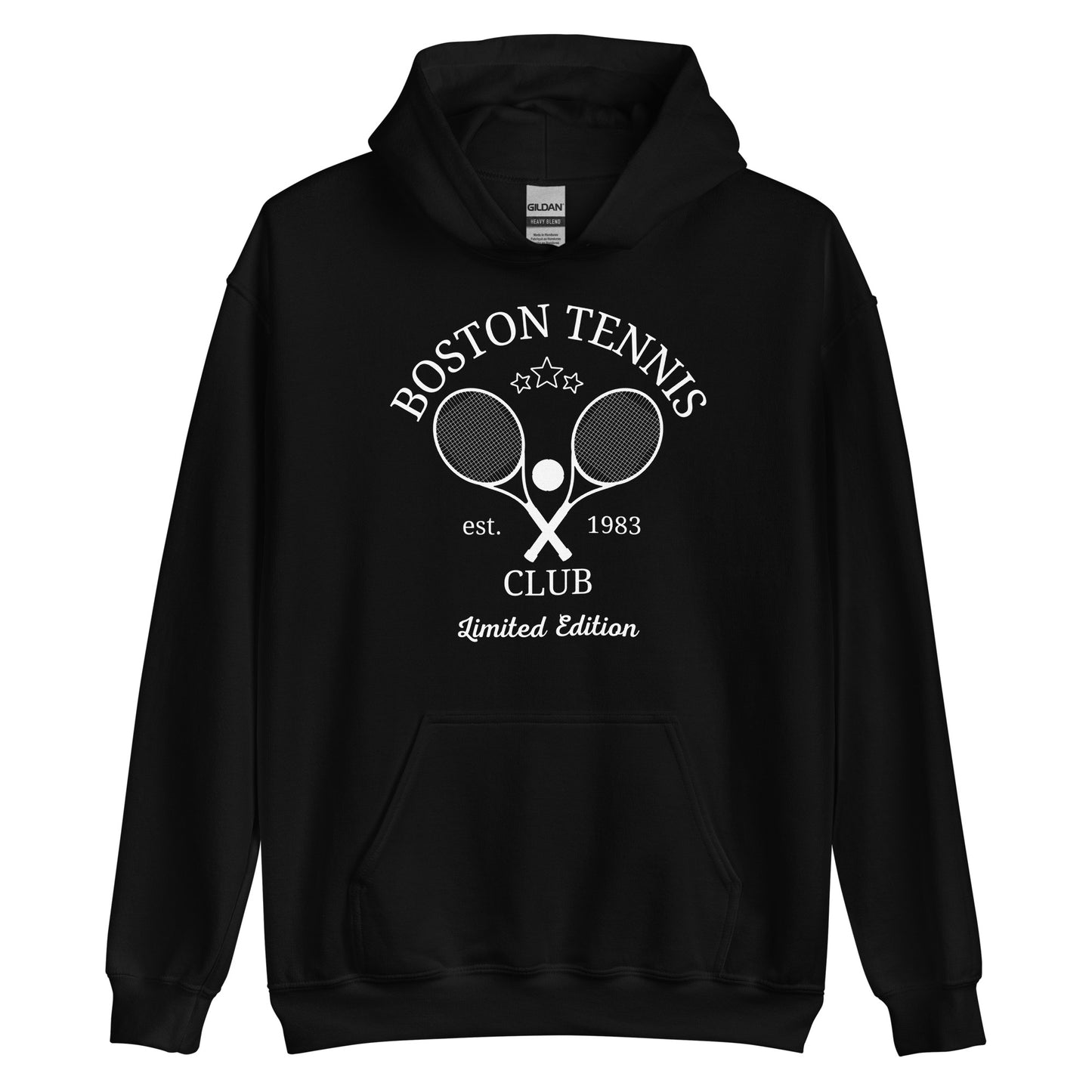 Boston Tennis Club Hoodie - Vintage Sport Sweatshirt