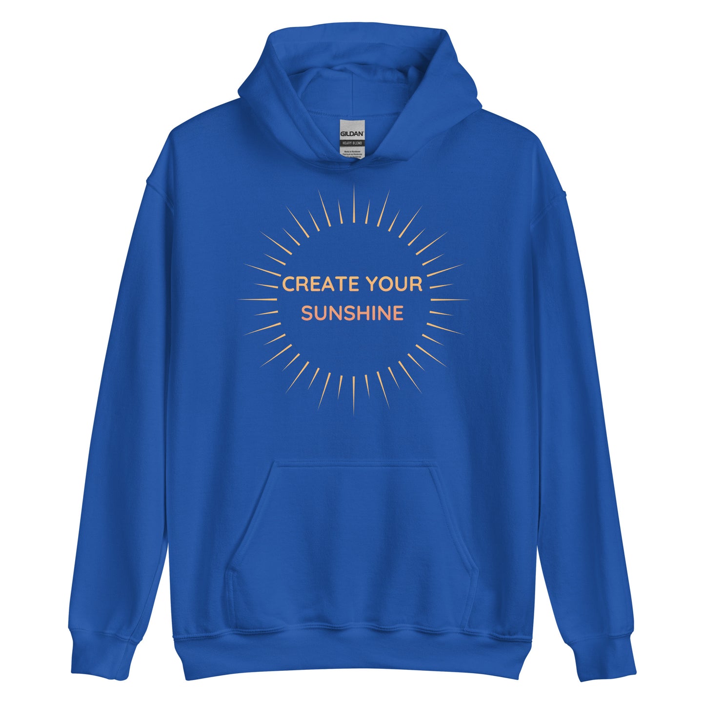 Create Your Sunshine Hoodie - Positive Mindset Sweatshirt