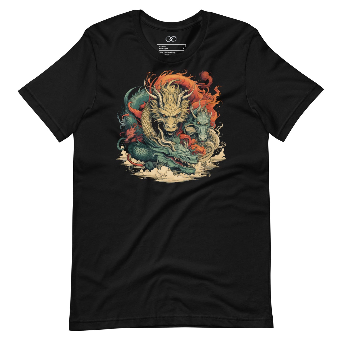 Mythical Beasts T-Shirt - Fantasy Dragons Graphic Tee