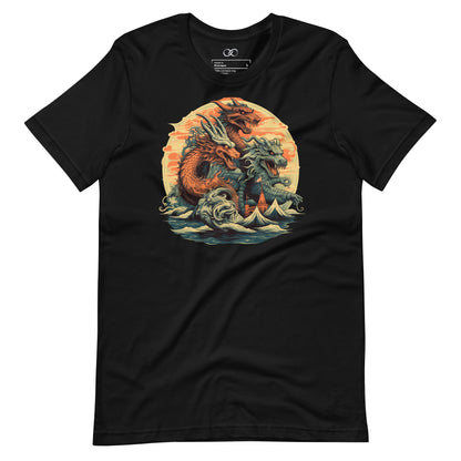Epic Dragons Print Tee - Mythical Dragons T-shirt