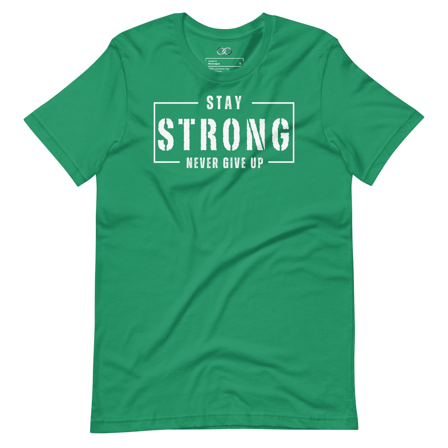 Stay Strong T-Shirt - Motivational Typographic Tee