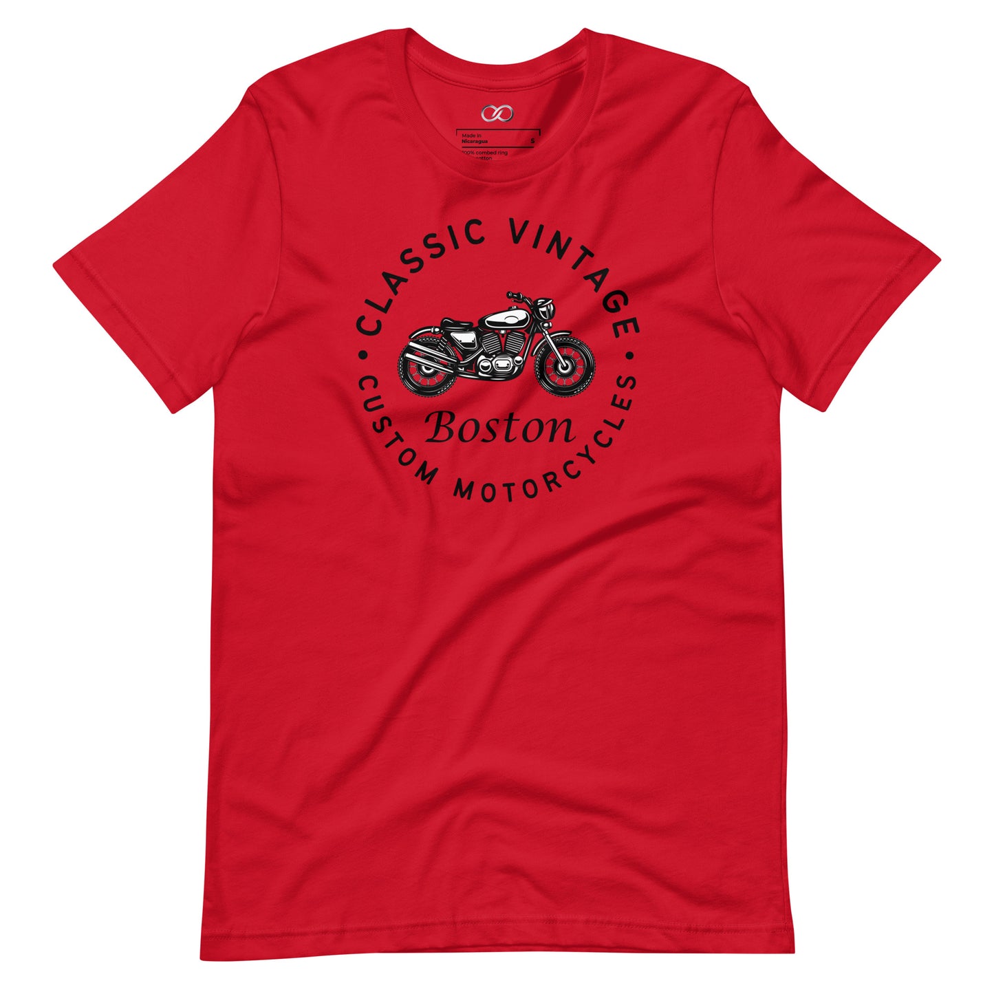 Vintage Motorcycles Tee - Retro Biker Graphic T-Shirt